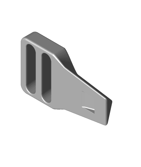 Strap_Buckle_Male_Large_with_teeth.stl 3d model