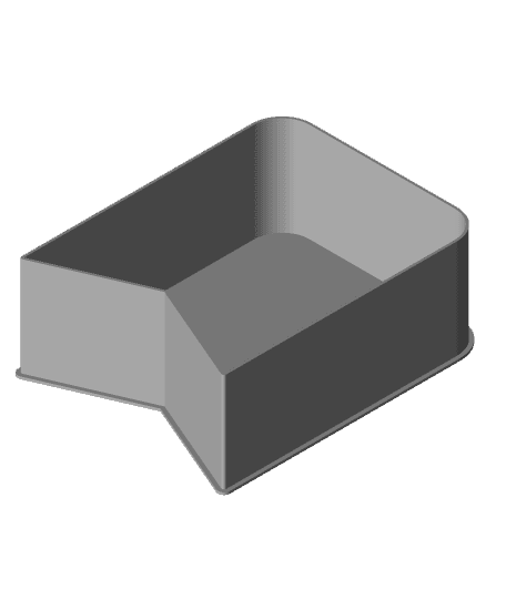 Bookmark, nestable box (v1) 3d model