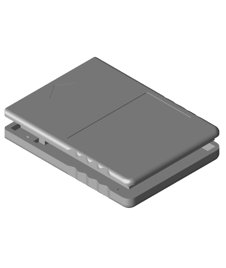 PS2 Memory Card 3d model