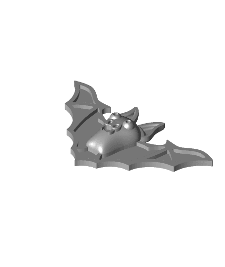 Bat Rings For Halloween 3d model