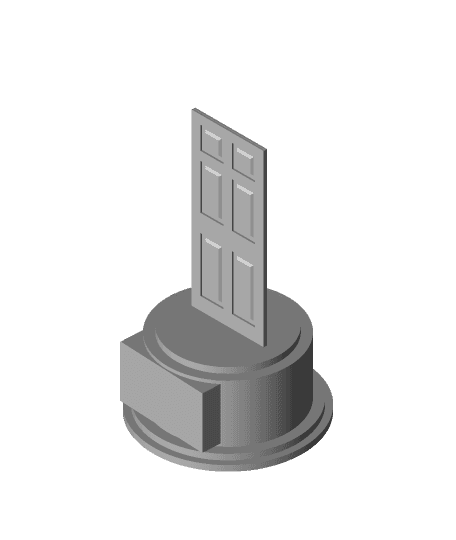 Door Prize Trophy 3d model