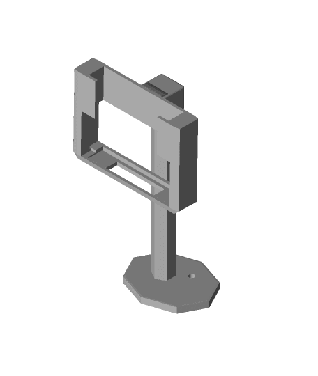 FWH: You Rock Microphone style cellphone stand 3d model