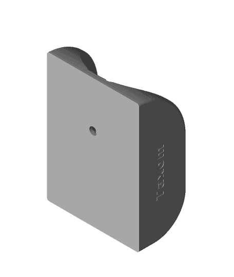 Samsung Remote Holder BN59-01301A Flat back 3d model