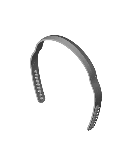 Headphone Headband M4 Mount 3d model