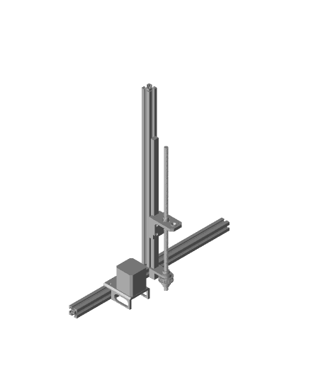SolidCore CoreXY Z-Axis Design Belted Z-Three Point Leveling Mechanism 3d model