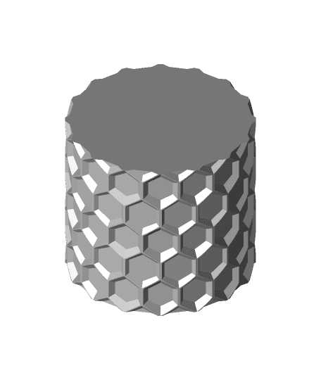 Hex vase | Vase mode 3d model