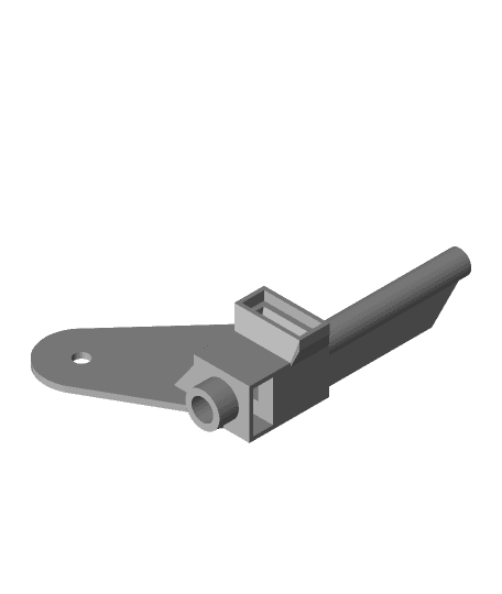 Opto-mechanical Auto Bed Level Probe (Ender 3) by tmackay full viewable 3d model