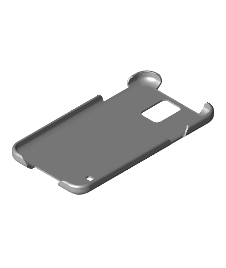 Galaxy S5 Body and Basic cover 3d model