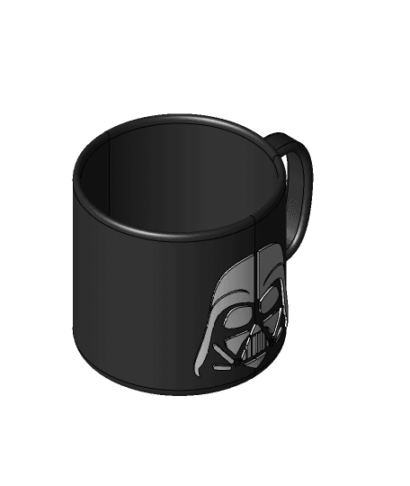 Darth Vader Cup 3d model