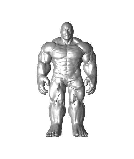 Rock x Hulk STL file 3d model