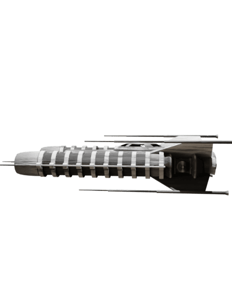 X-503 FIGHTER SPACECRAFT, 3D PRINT 3d model