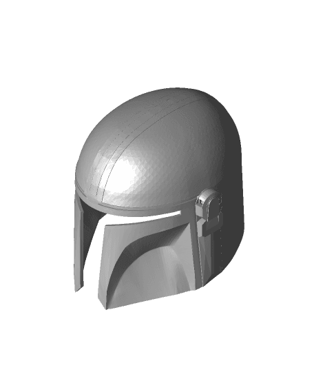 Mandalorian Helmet by coleeby full viewable 3d model