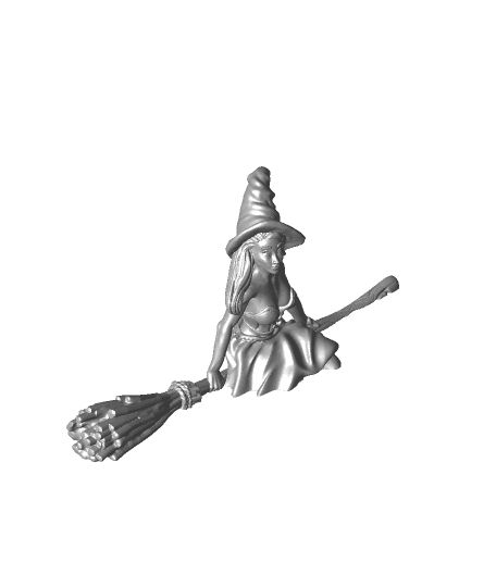 Witch Support Free Remix 3d model