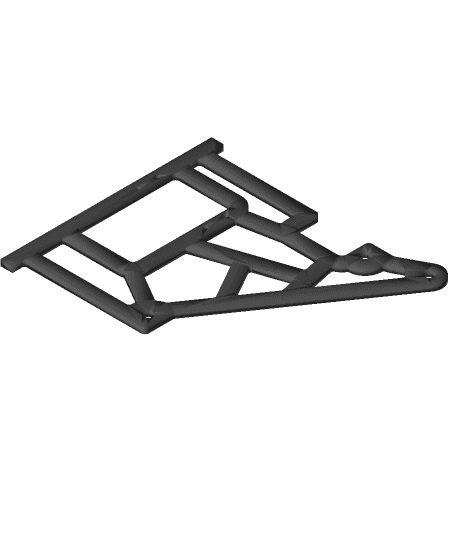 Lowrider2 Y Plate Template - 25.4mm by patlatcham full viewable 3d model