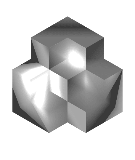 page 7 cube cassé en mille morso 3d model