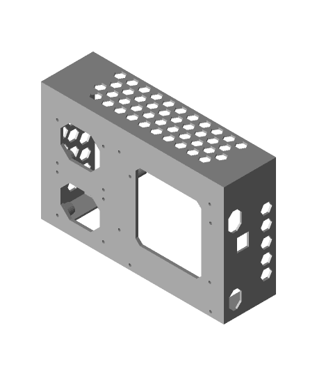 Anet A6 - SKR 1.3 motherboard case.stl 3d model