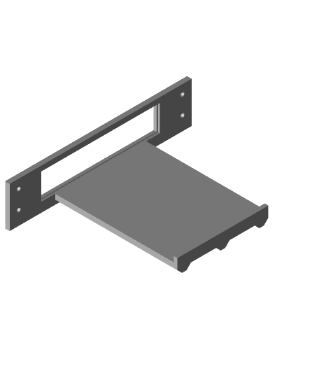 Unifi Security Gateway (USG) Rack Mount 3d model