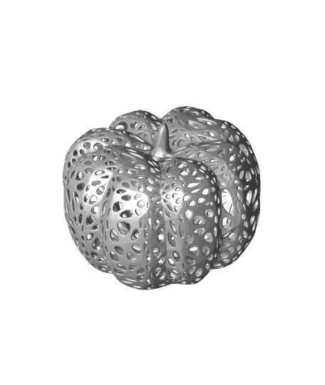 Pumpkin-Gon | Geometric Gourd 3d model