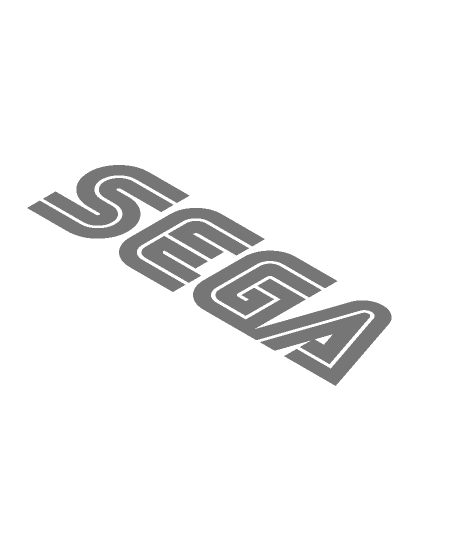 Sega Logo 3d model