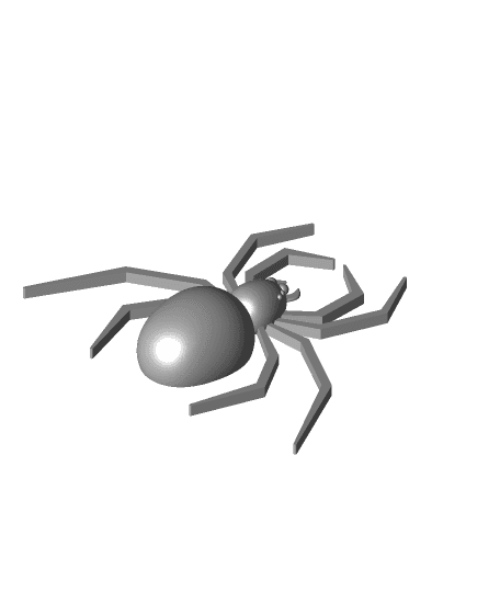 Spider Rings for Halloween Costume 3d model
