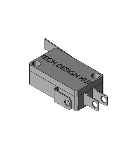 MICRO SWITCH ASSEMBLY 3d model