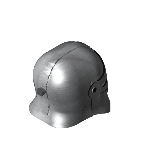 Medieval Captain Rex Helmet v2 3d model