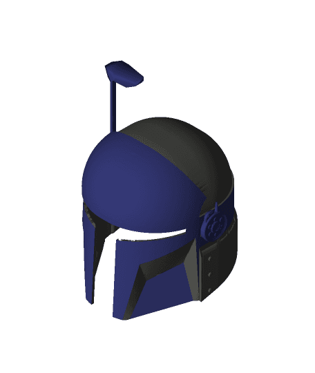 Pilot Mando Helmet 3d model