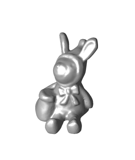 Christmas Rabbit（generated by Revopoint POP 2） 3d model