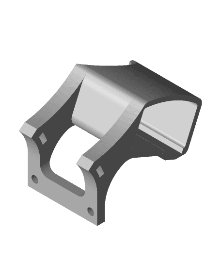Runcam thumb mounts form Armattan Tadpole 3d model
