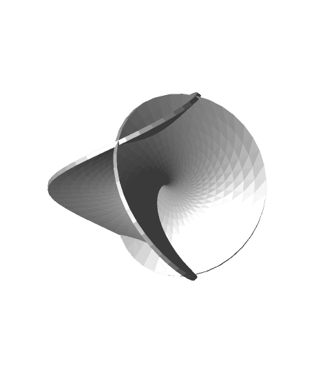 Enneper Cross  - Minimal Surface #3 3d model
