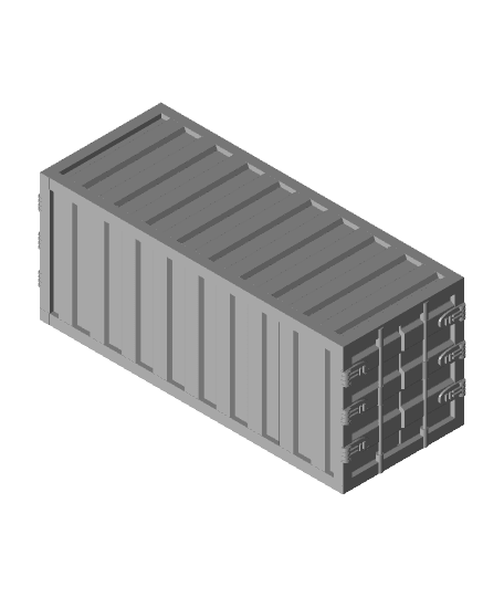 Gaslands -  Shipping Containers 3d model