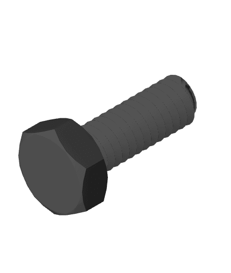 Nut and Bolt.3mf 3d model