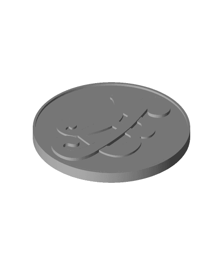One Piece Belly Coin (ワンピース・ベリー) 3d model