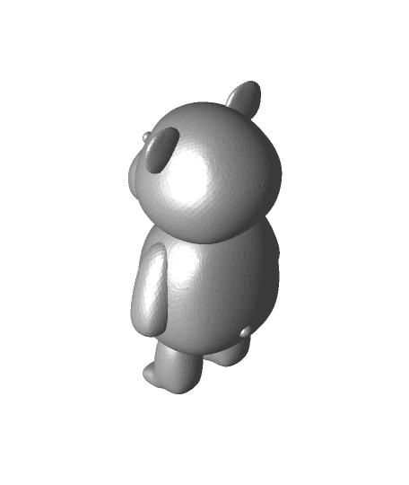 Bear Character 3d model