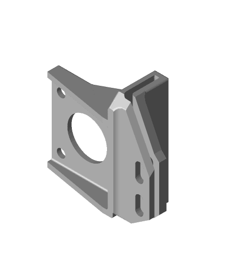 CR-10 V2 Direct Drive mount for Bondtech BMG Right Hand 3d model