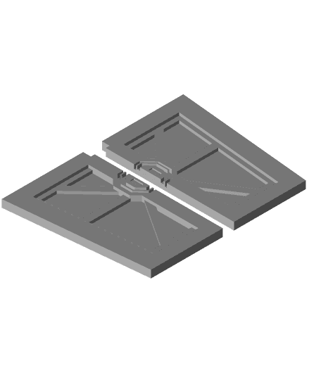 Star Wars Legion Terrain - Imperial Endor Bunkers 3d model