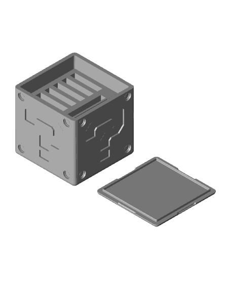 Switch Game Card Holder 3d model