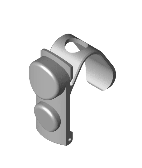Dyson V11 Accessories Holder Button v1.stl by ari.mandjelikian full viewable 3d model