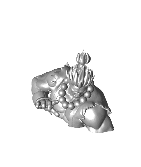 Akuma Fight Bust by thecreatorx3d full viewable 3d model