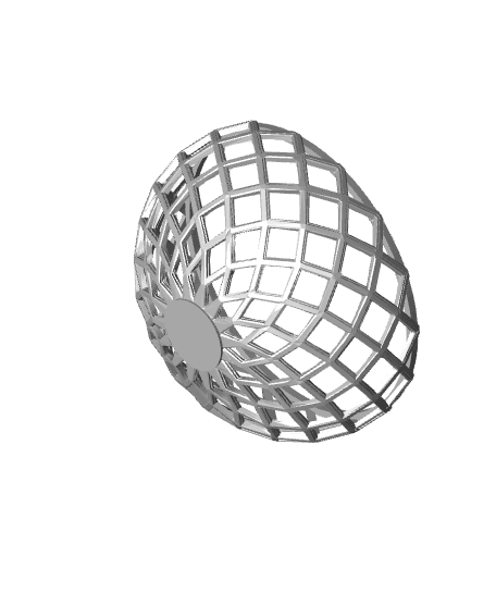 Basket - Ornamental 3d model