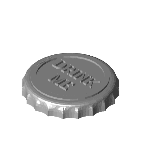 Drink Me Can Topper 3d model