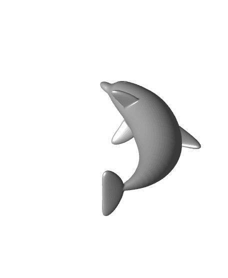 Dolphin Coin / Ring Tray 3d model
