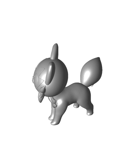 Sprigatito (Pokemon) by ChaosCoreTech full viewable 3d model