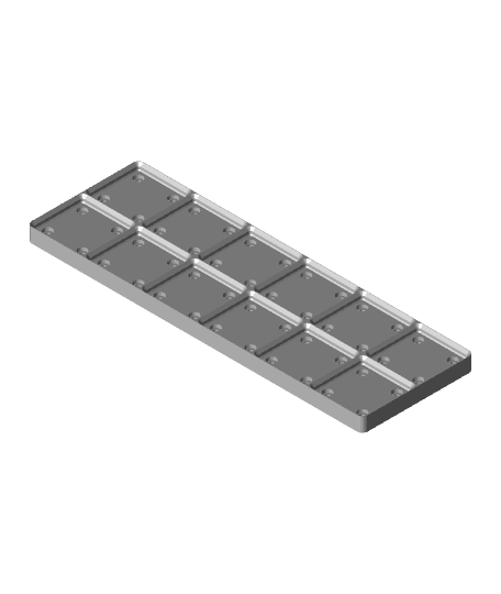 Weighted Baseplate 2x6.stl 3d model