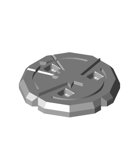 A Billion Suns - Bases and Pegs 3d model