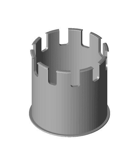  Card Filament spool liner S5 by magicharris full viewable 3d model