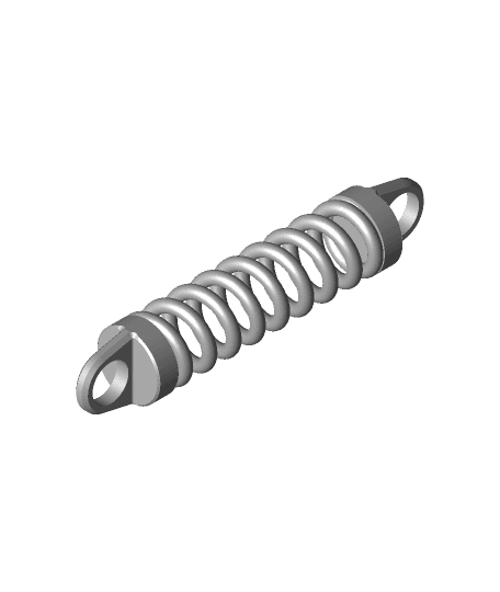 Extension spring 100N.stl by nozzle_torino full viewable 3d model