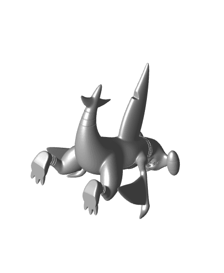 Garchomp Pokemon - Multipart 3d model
