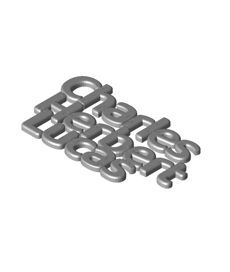 Personalized Puzzle for Charles 3d model