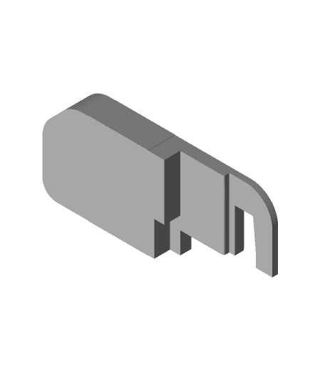 Refrigerator Shelf Fix  3d model